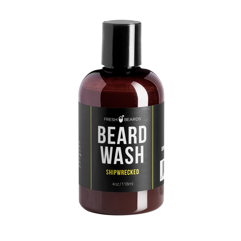 "Shipwrecked" Bay Rum & Caribbean Spice Beard Wash